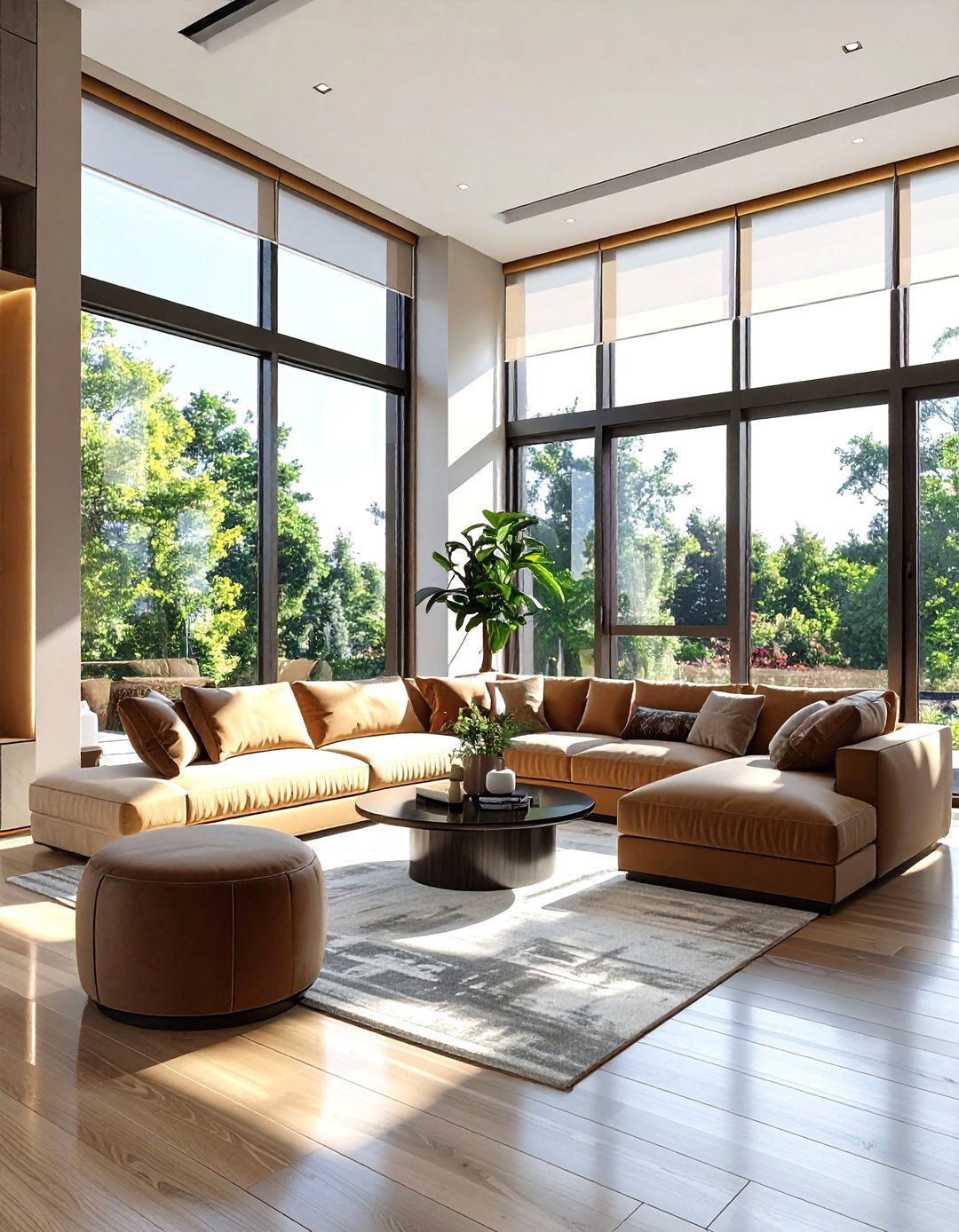 Tinted window film - 30 living room window film ideas