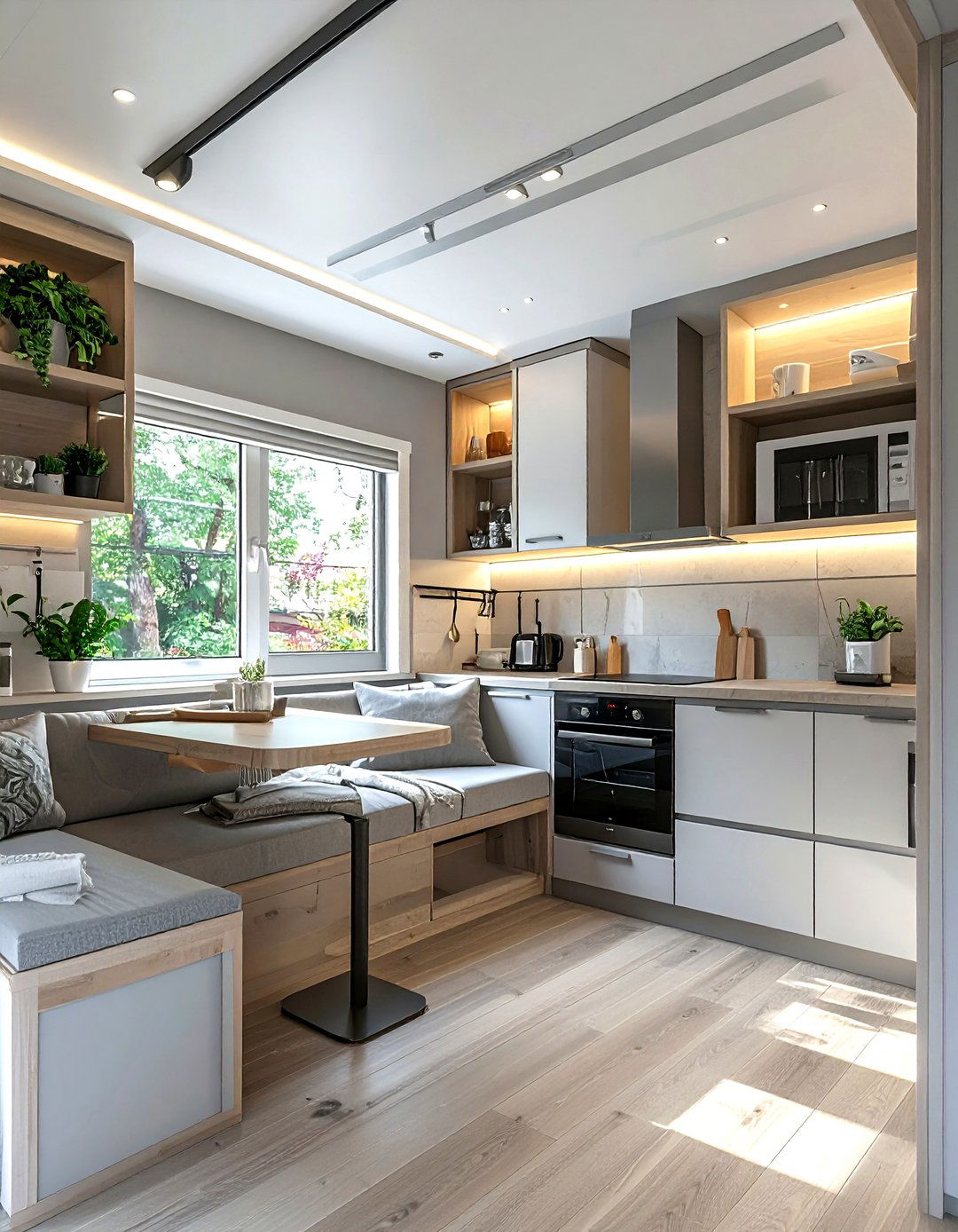 Tiny house kitchen living room - 30 kitchen living room combo ideas