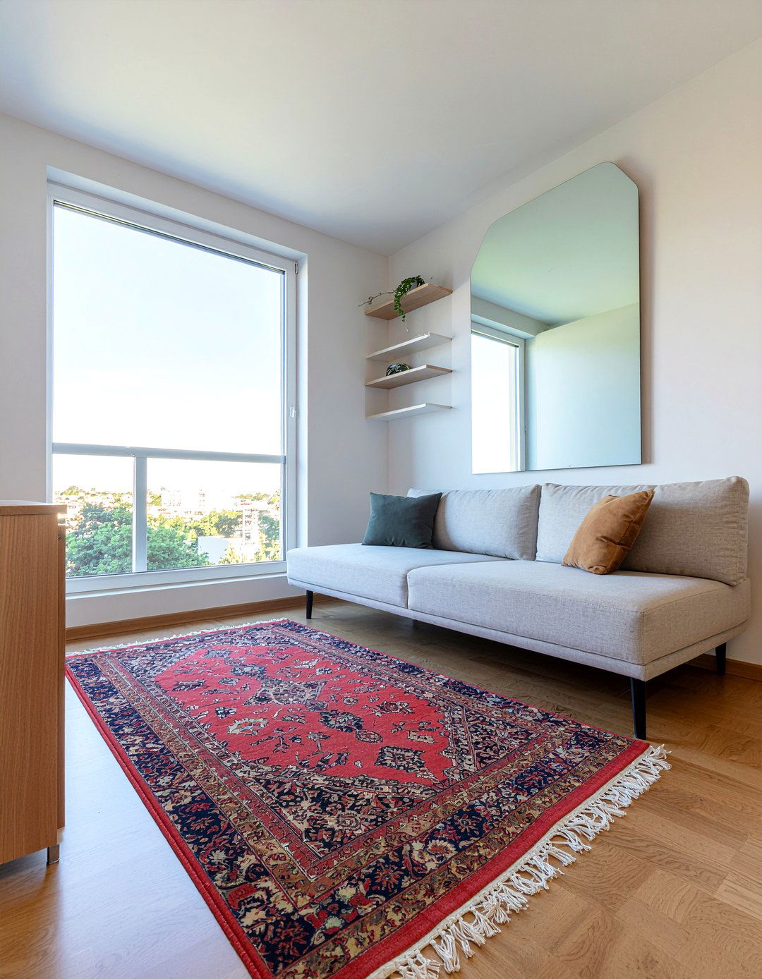 Tiny studio living room layout - 30 oddly shaped living room ideas