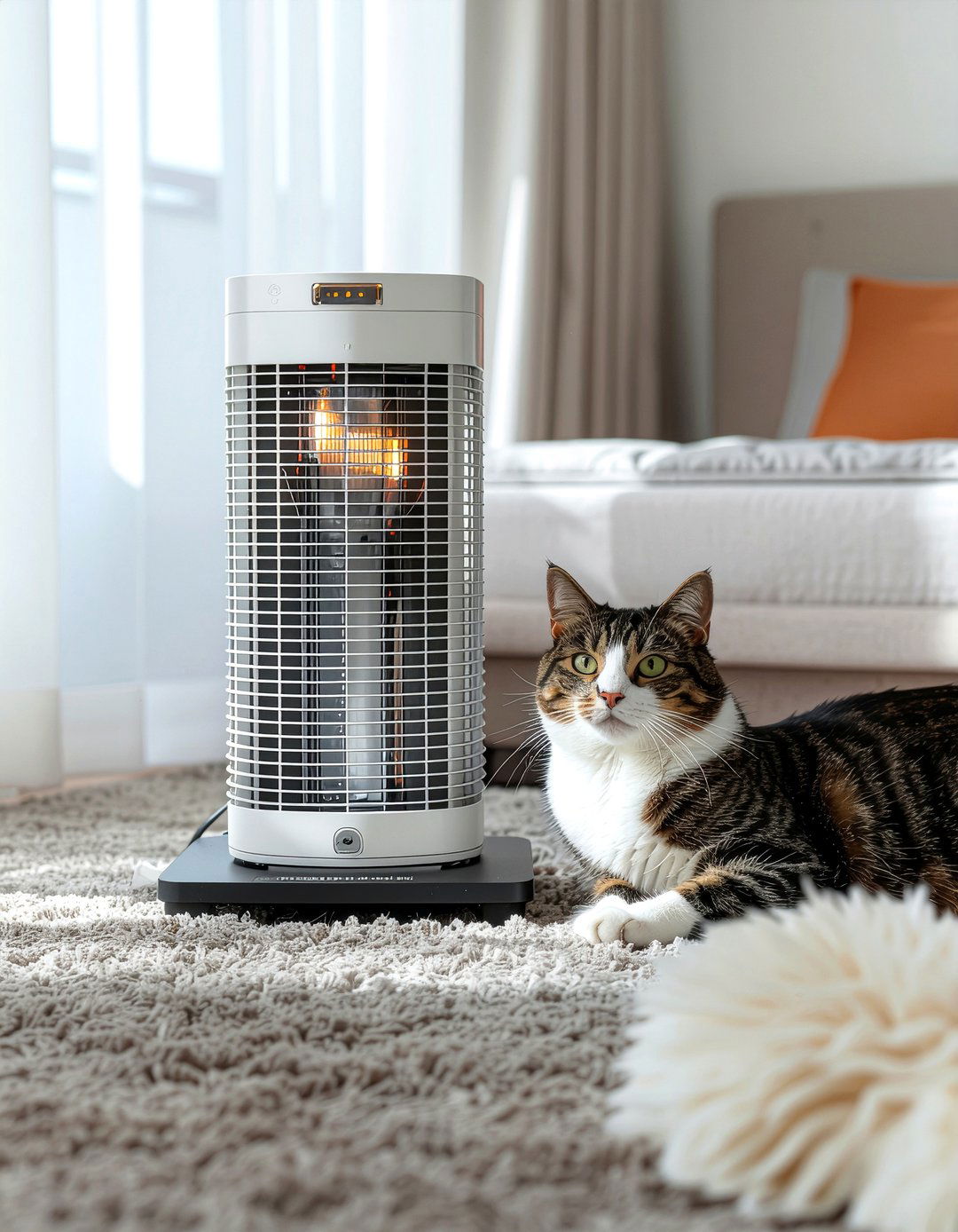 Tip Over Protection Heater - 30 bedroom space heaters