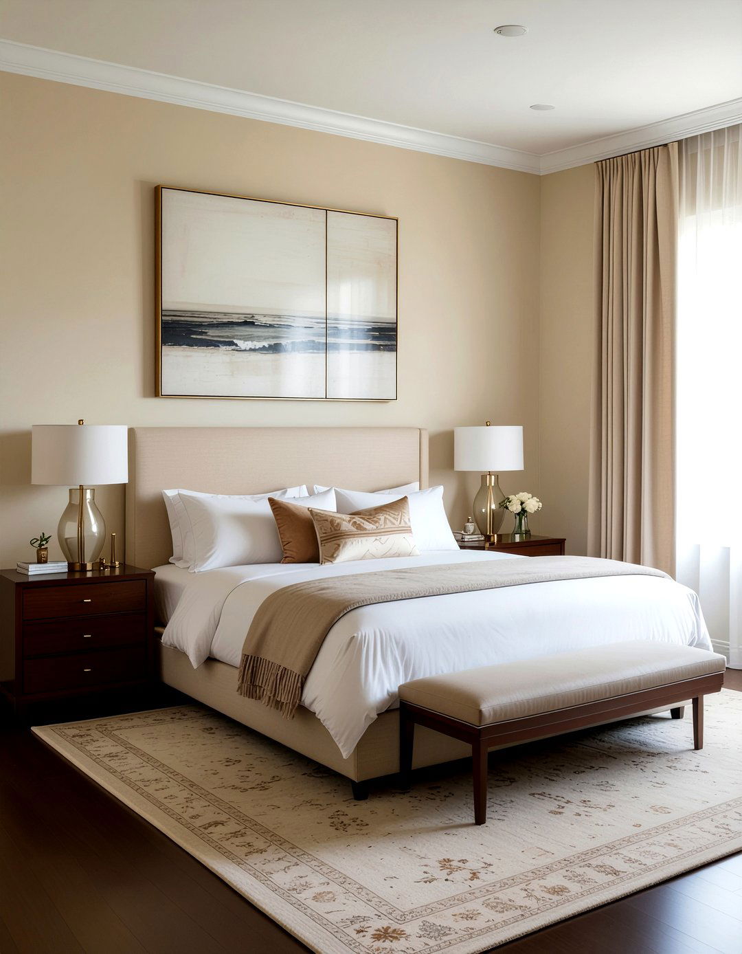 Toasted almond bedroom - 30 warm toned bedroom ideas