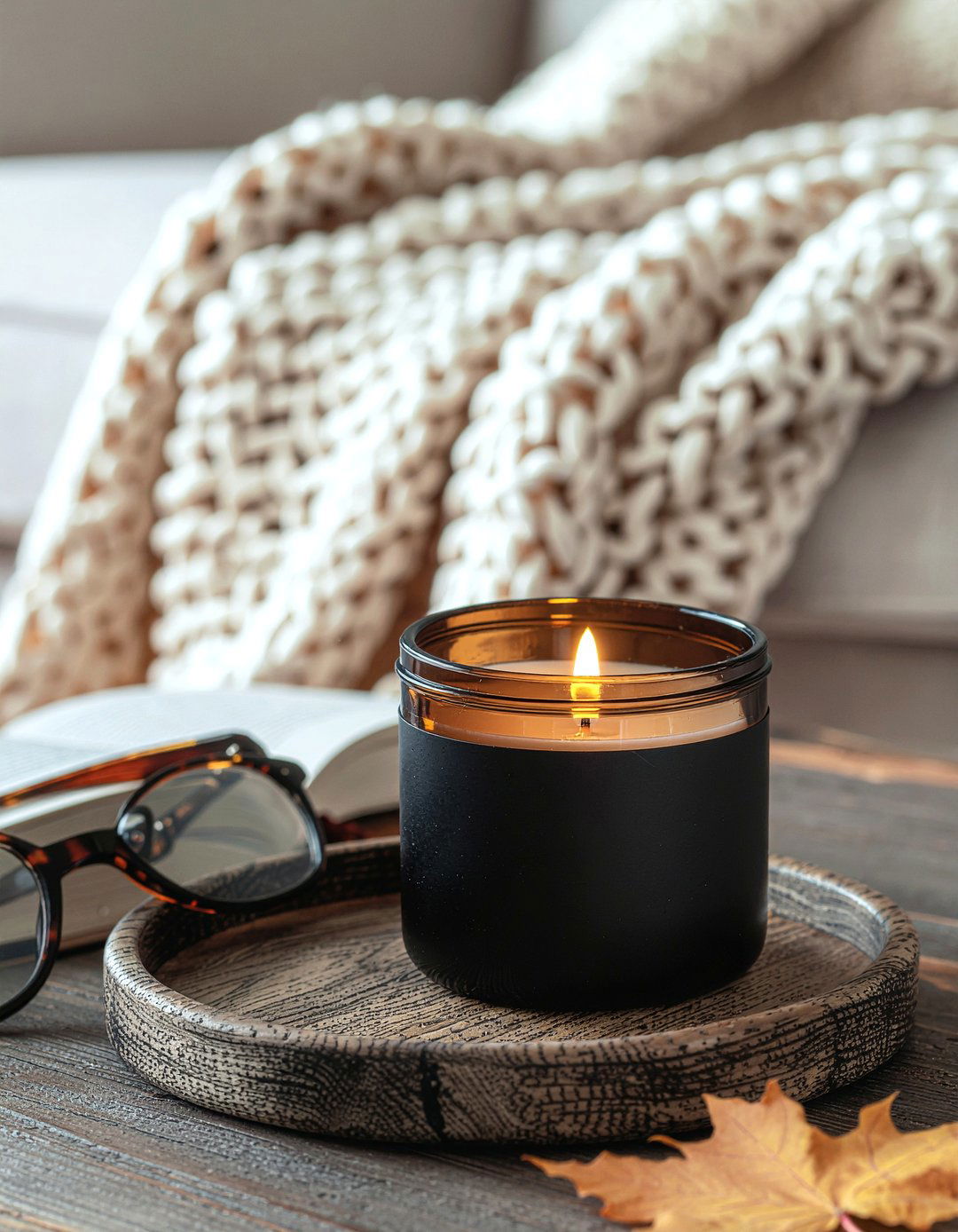 Tobacco leaf candle - 30 living room scented candles