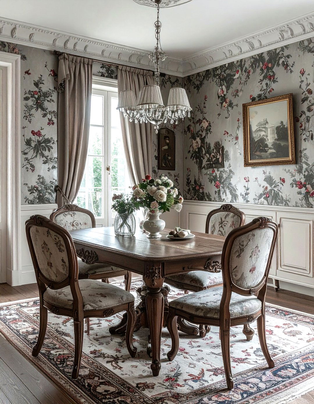 30 Subtle Wallpaper Dining Room Ideas for Elegant Interiors