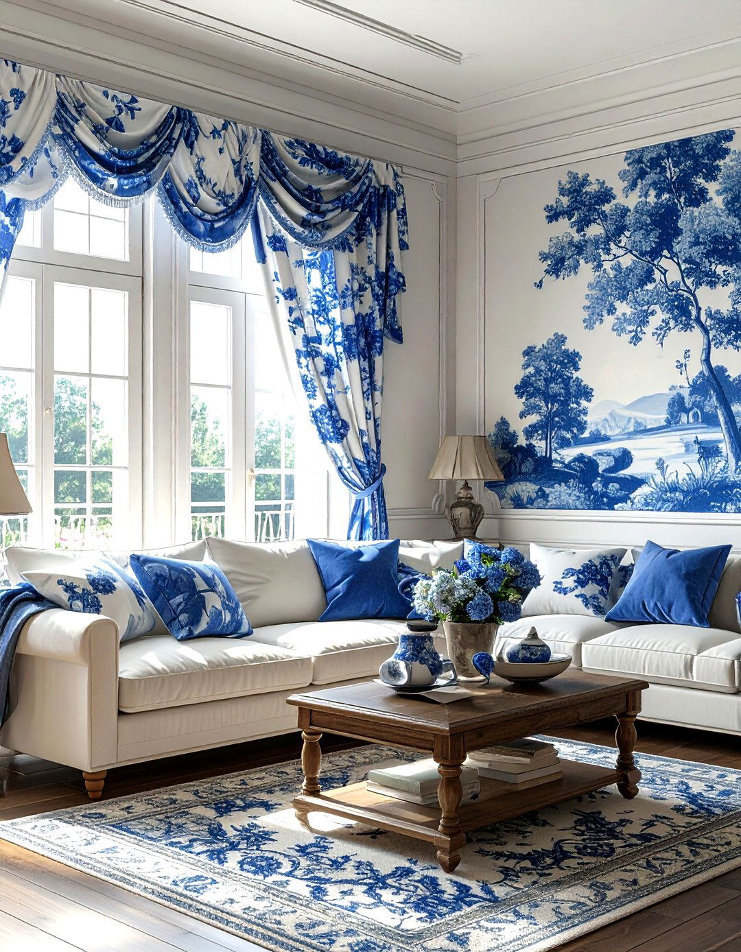 30 Stunning Living Room Window Valances for Elegant Style