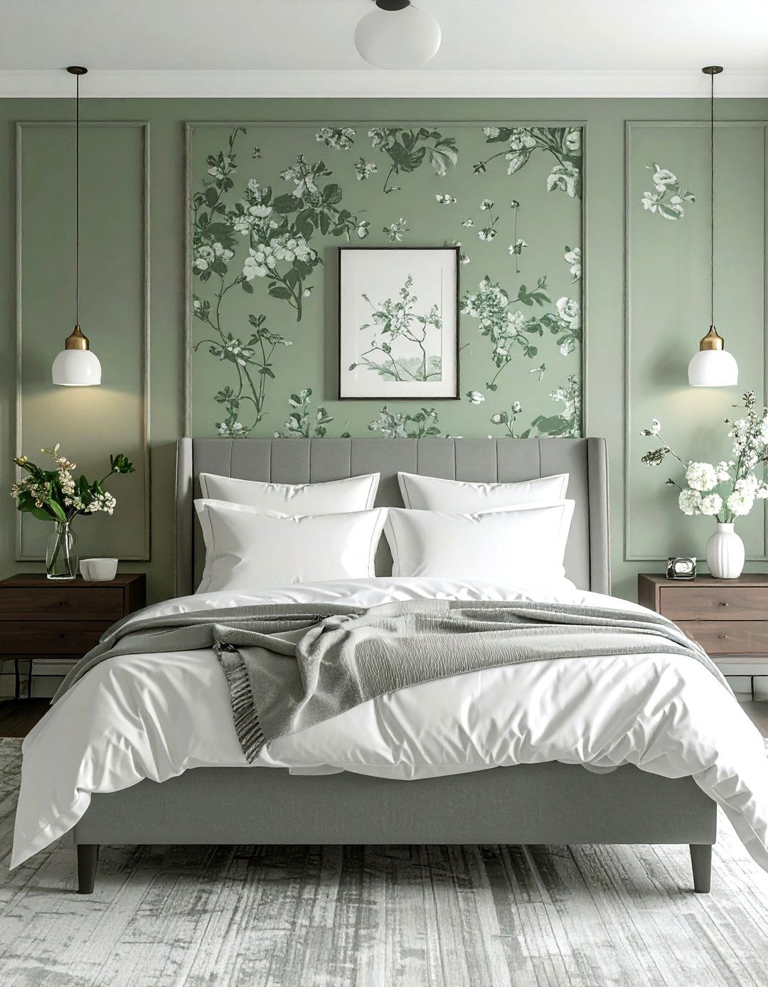 Toile accent wall bedroom - 30 toile decor ideas