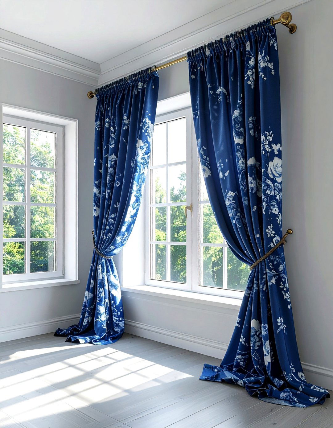 Toile curtain - 30 grandmillennial decor ideas