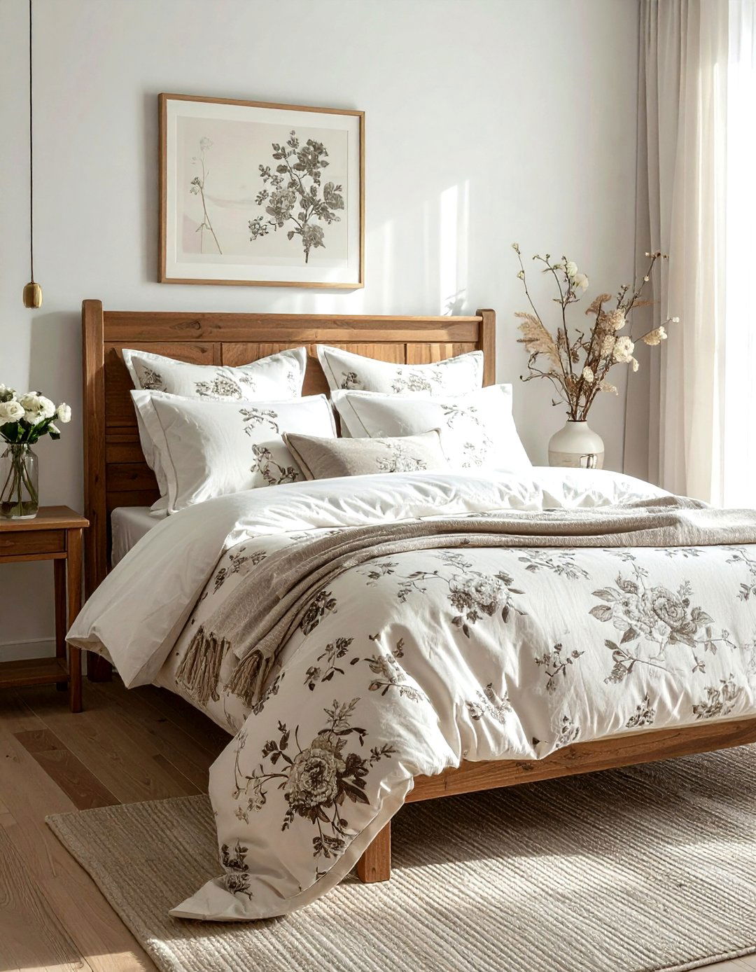 Toile duvet cover guestroom - 30 toile decor ideas