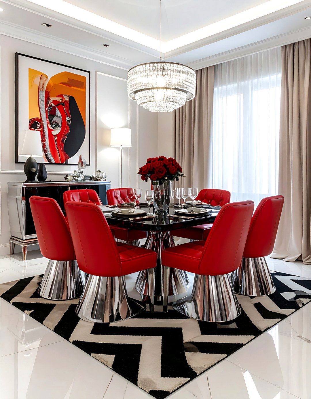 Tommy Hilfiger Dining Room - 30 celebrity dining room ideas