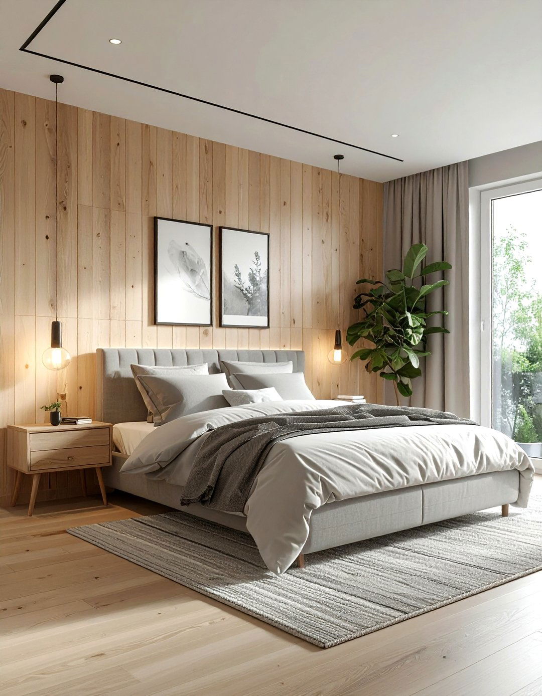 Tongue And Groove Bedroom Wall - 30 wall paneling ideas