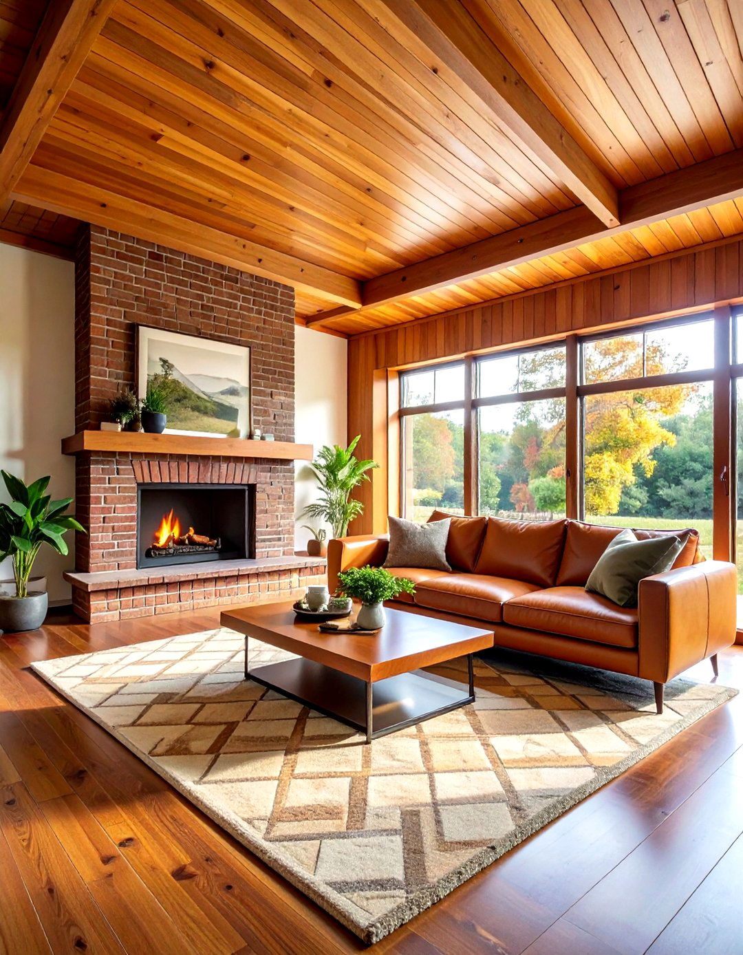 Tongue And Groove Ceiling - 30 living room ceiling design ideas