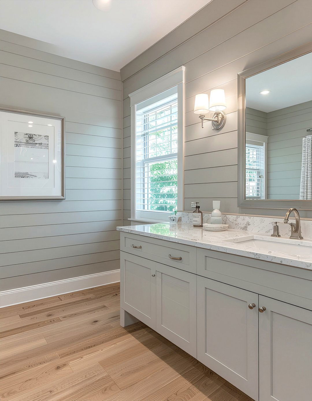 Tongue and Groove Bathroom - 30 bathroom paneling ideas