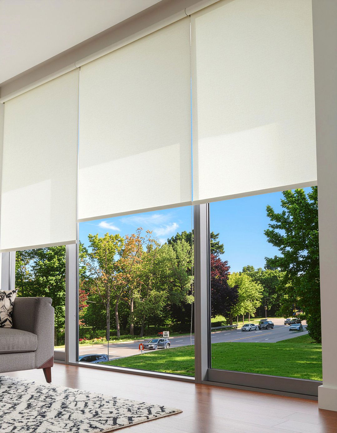 Top down bottom up shades - 30 living room blinds