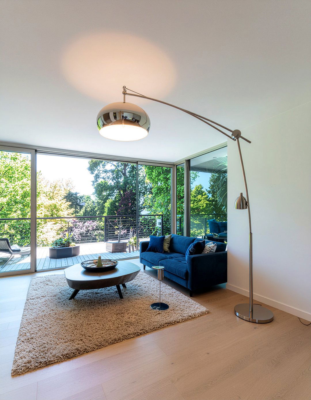 Torchiere floor lamp - 30 living room floor lamps