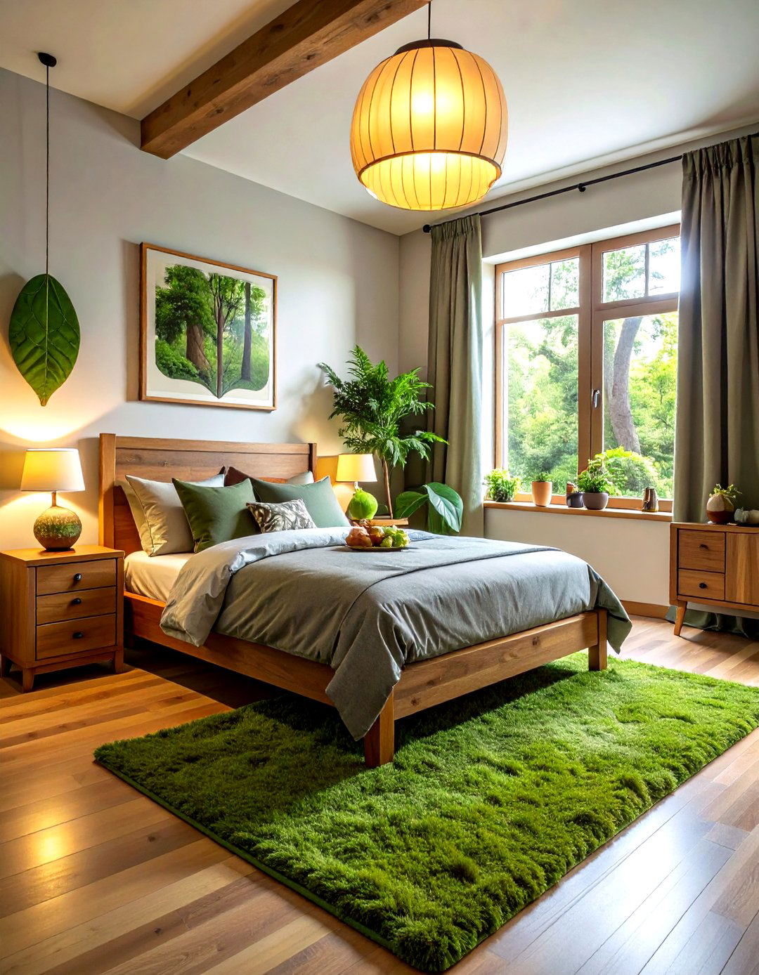 Totoro Forest Bedroom - 30 character home decor ideas