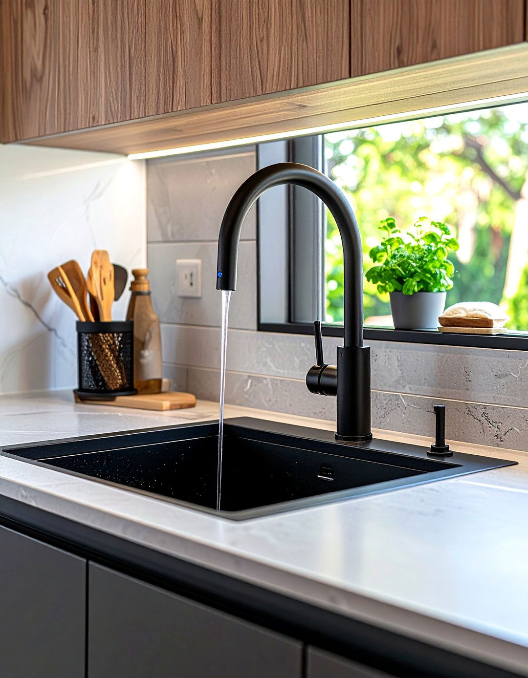 Touchless Kitchen Faucet - 30 kitchen automation ideas