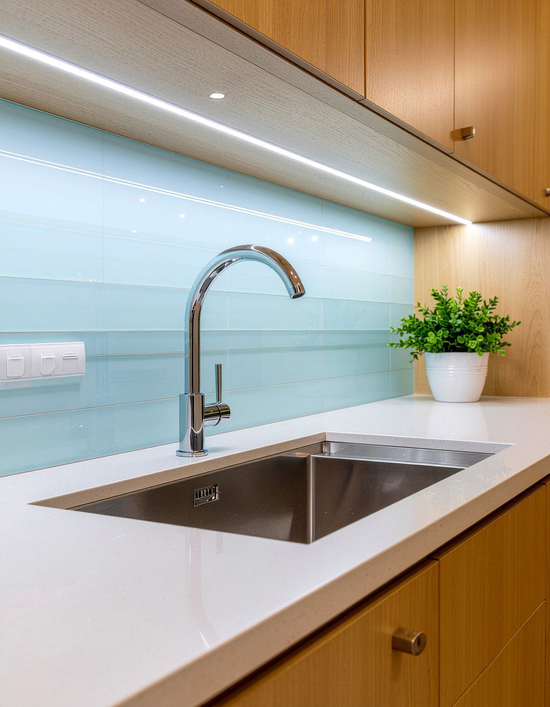 Touchless chrome kitchen faucet - 30 chrome kitchen faucet ideas