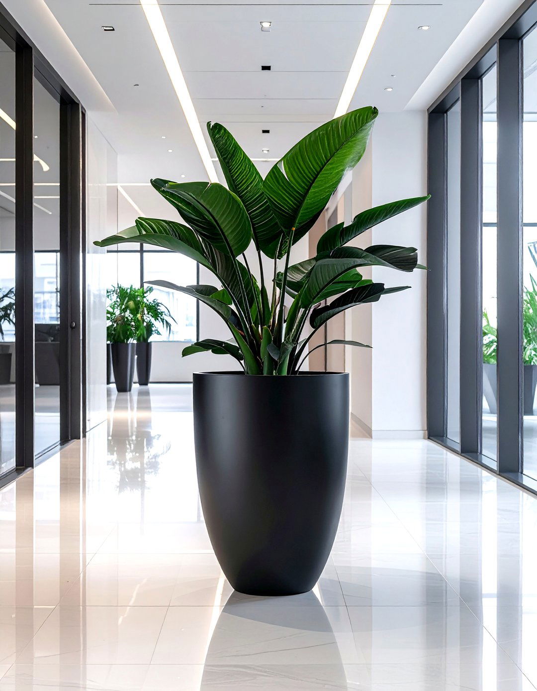 Tough Cast Iron Plant - 30 office plant ideas
