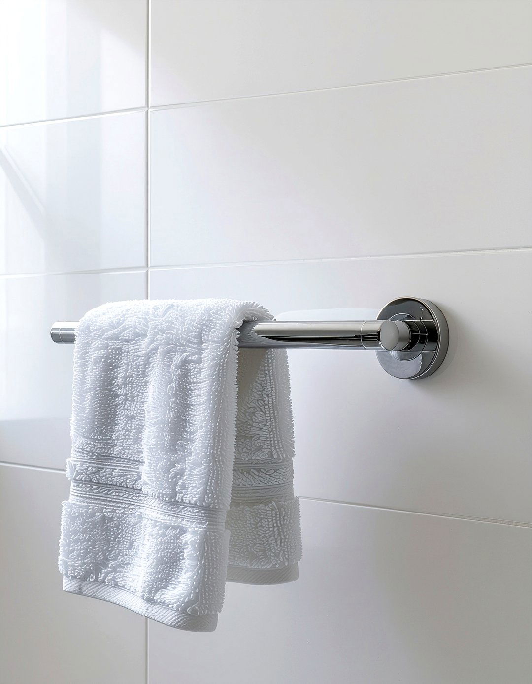 Towel warmer rack - 30 bathroom glow-up ideas