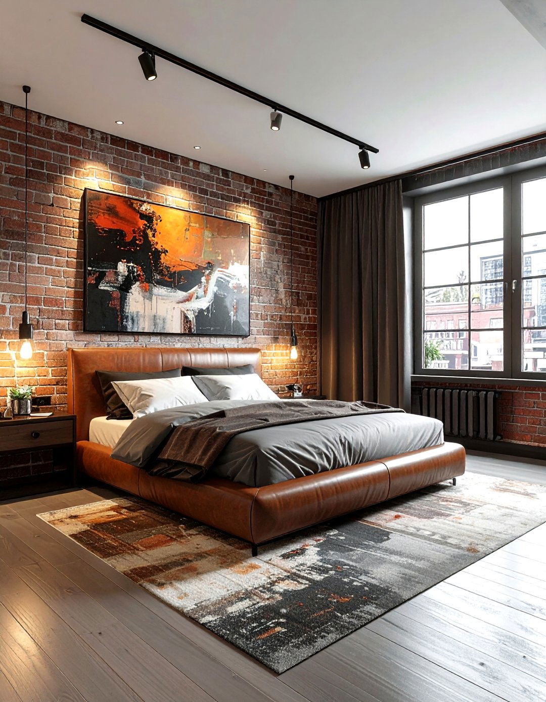 Track lighting for bedroom art - 30 bedroom ambient lighting ideas