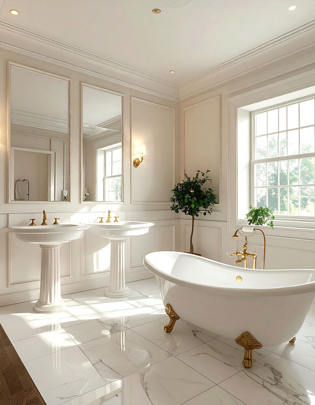 Traditional Bathroom - 30 shared bathroom ideas