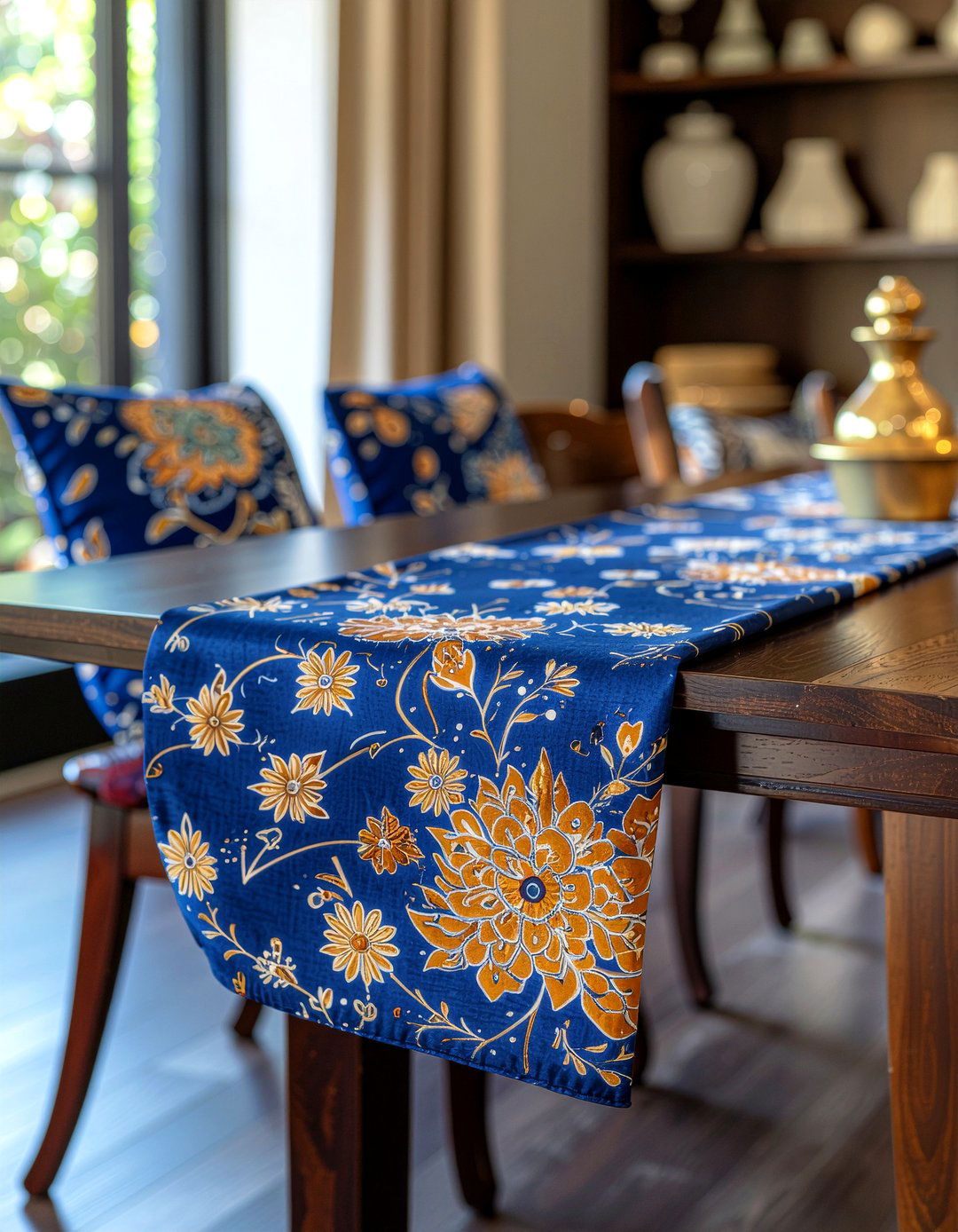 Traditional Batik Textiles - 30 Balinese dining room ideas