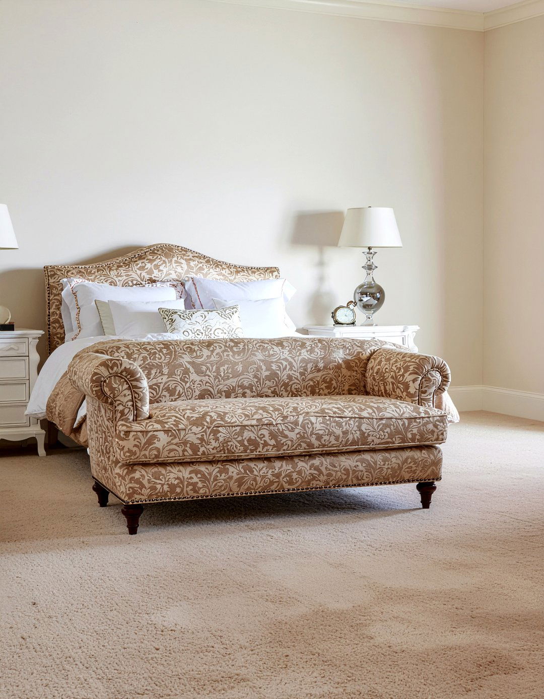 Traditional Bedroom Settee - 30 bedroom settees