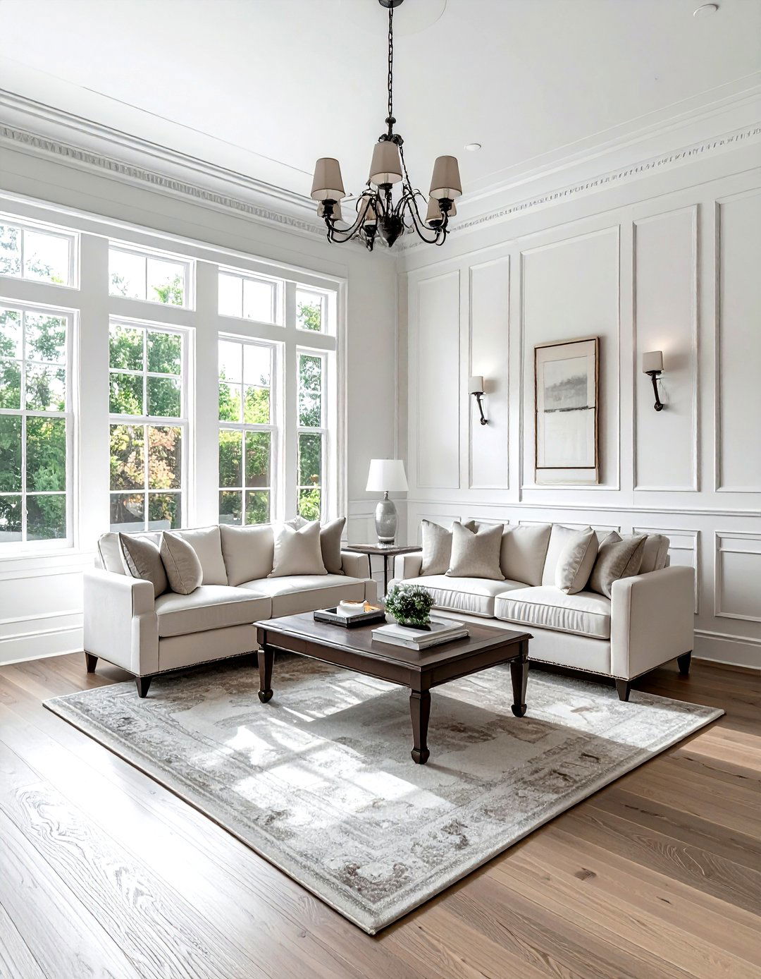 Traditional Board And Batten - 30 living room board and batten ideas