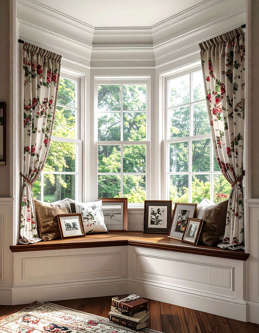 Traditional Box Bay Window - 30 living room bay window ideas