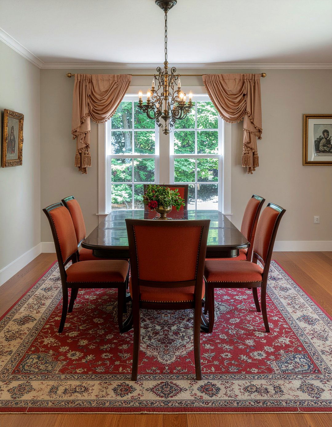 Traditional Burnt Orange Dining - 30 burnt orange dining room ideas