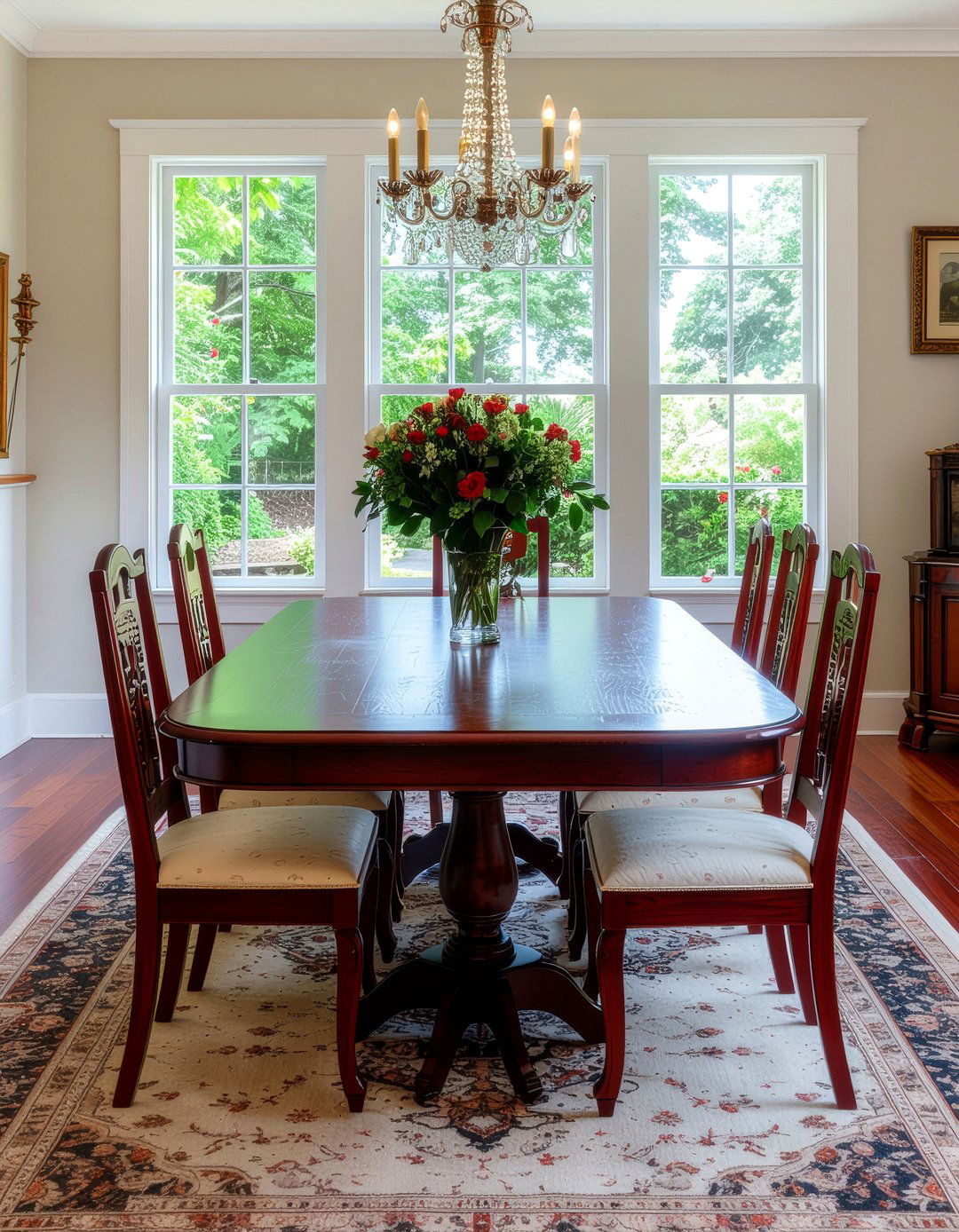 Traditional Cherry Dining Table For - 30 dining table for 6 ideas