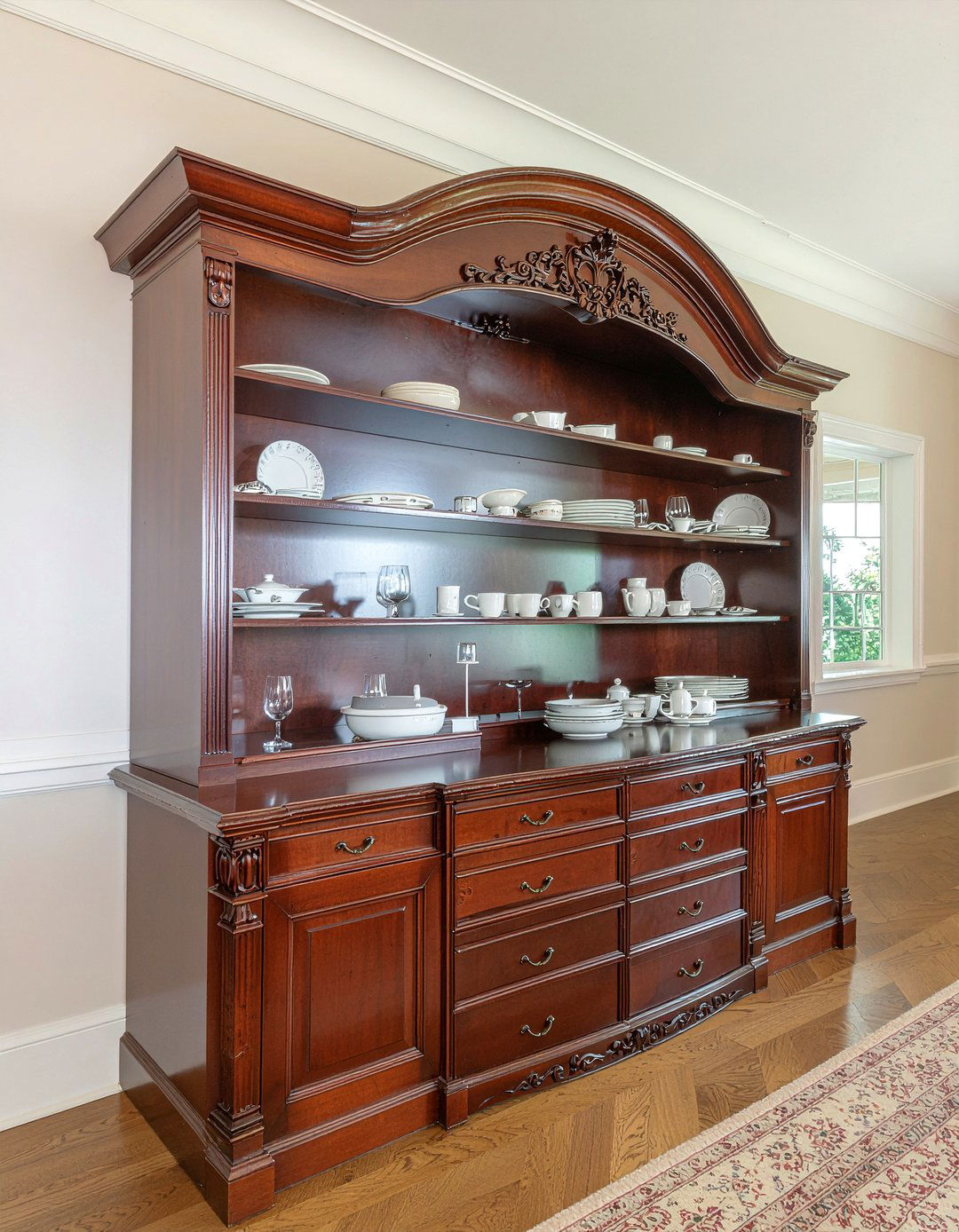 Traditional China Cabinet - 30 dining room china cabinet ideas