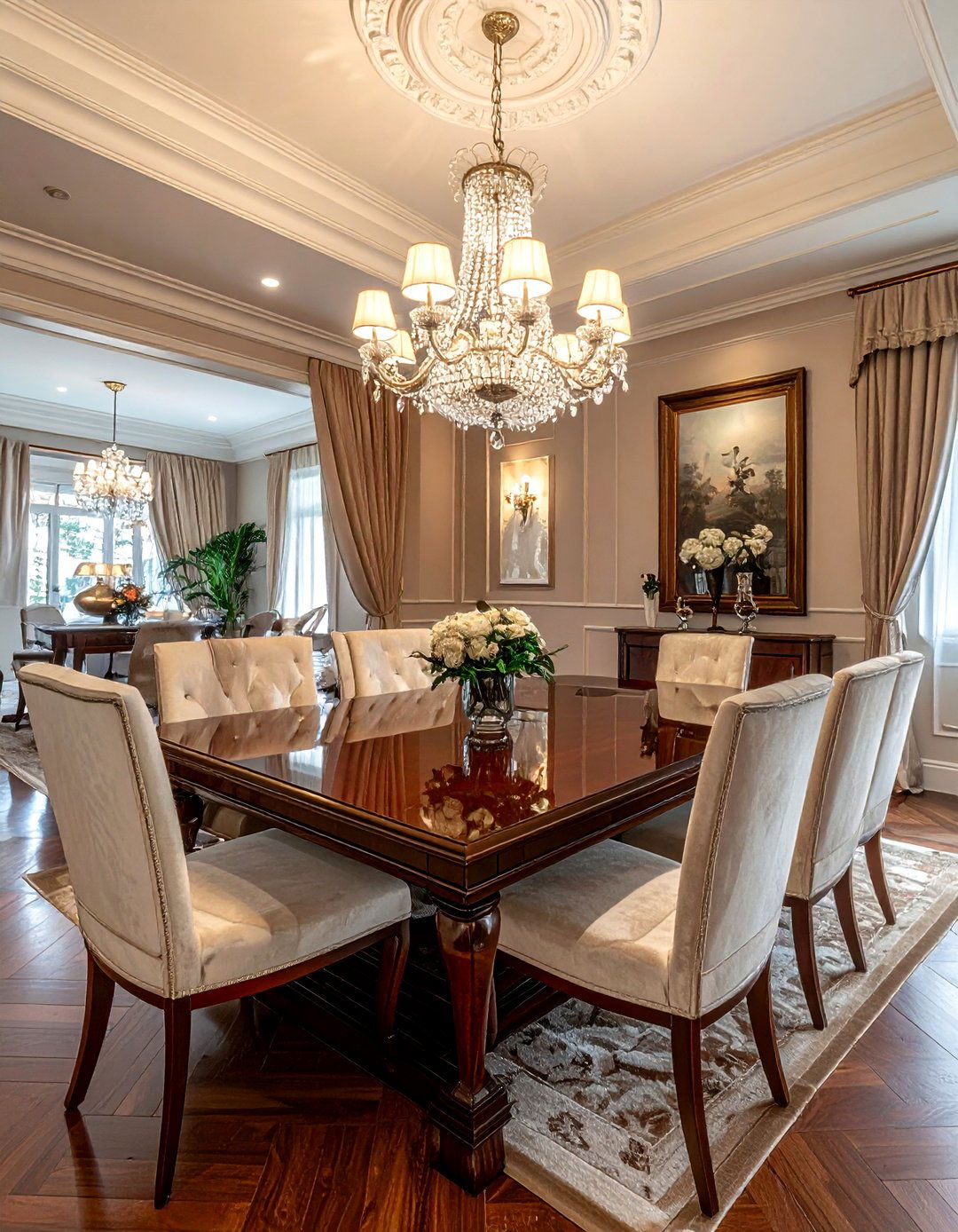 Traditional Dining Area - 30 comfortable dining room ideas