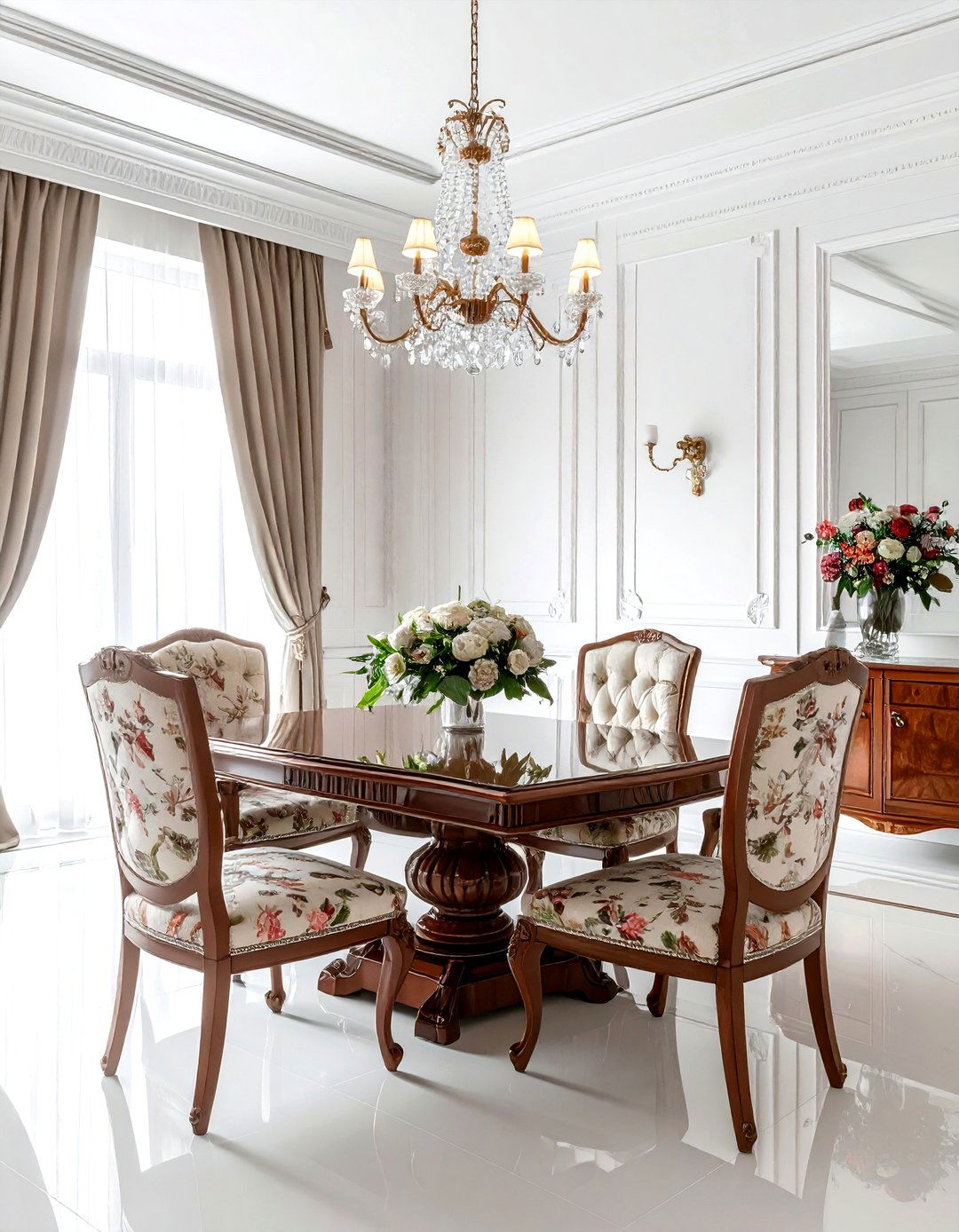 Traditional Dining Set - 30 dining room furniture settings