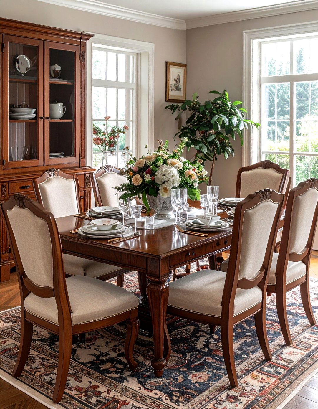 Traditional Dining Set - 30 dining room everyday ideas