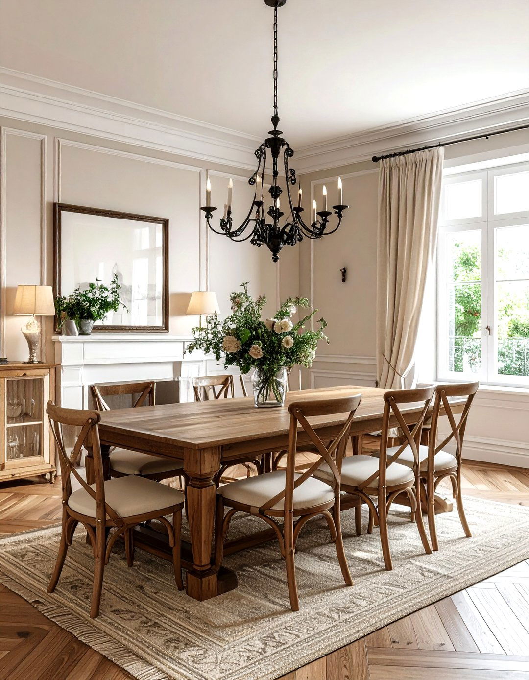 Traditional French Dining Room - 30 French dining room ideas