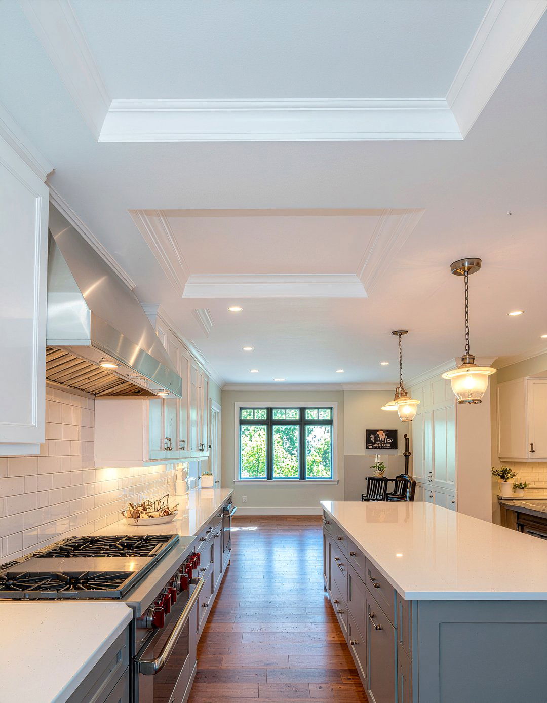 Traditional Kitchen Tray Ceiling - 30 kitchen tray ceiling ideas