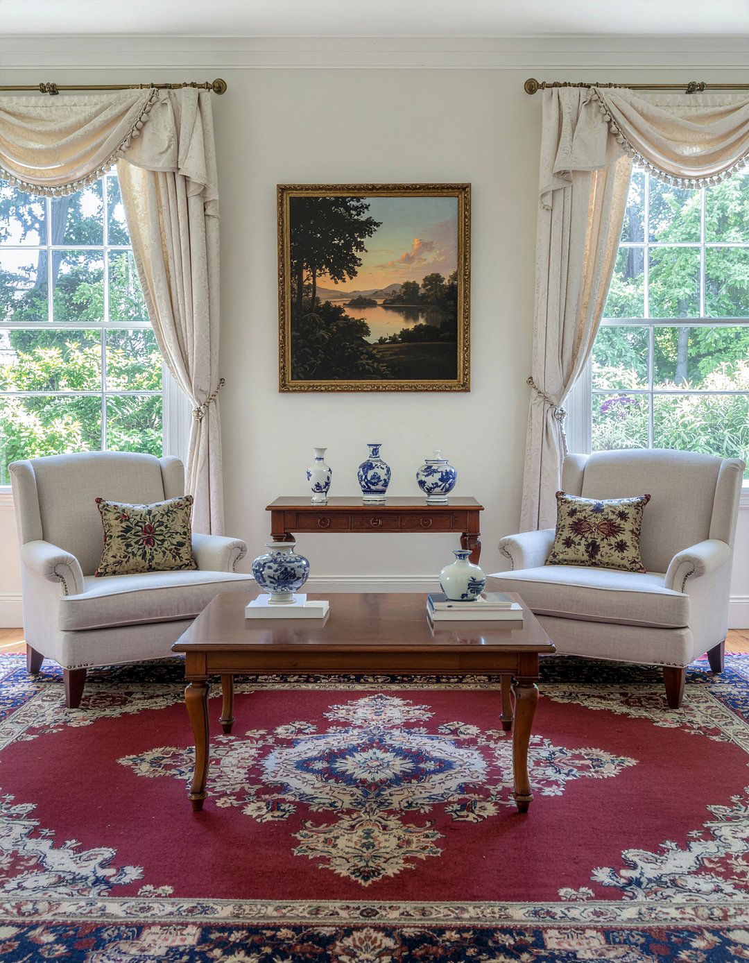 Traditional Living Room - 30 vintage living room ideas