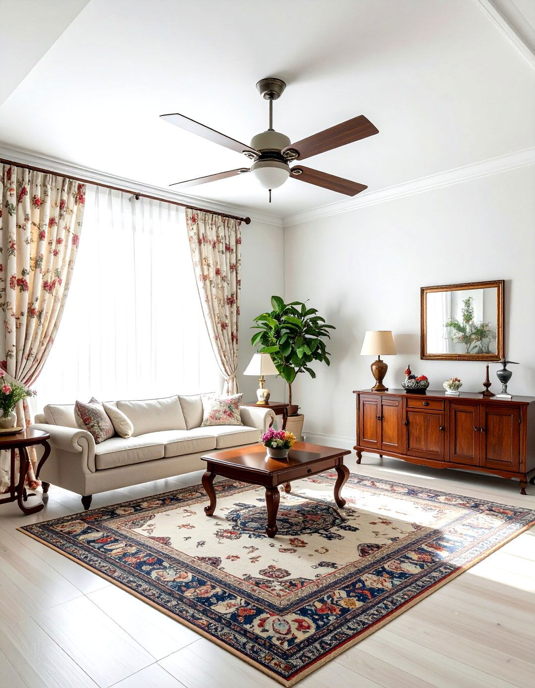 Traditional Living Room Fan - 30 living room ceiling fans
