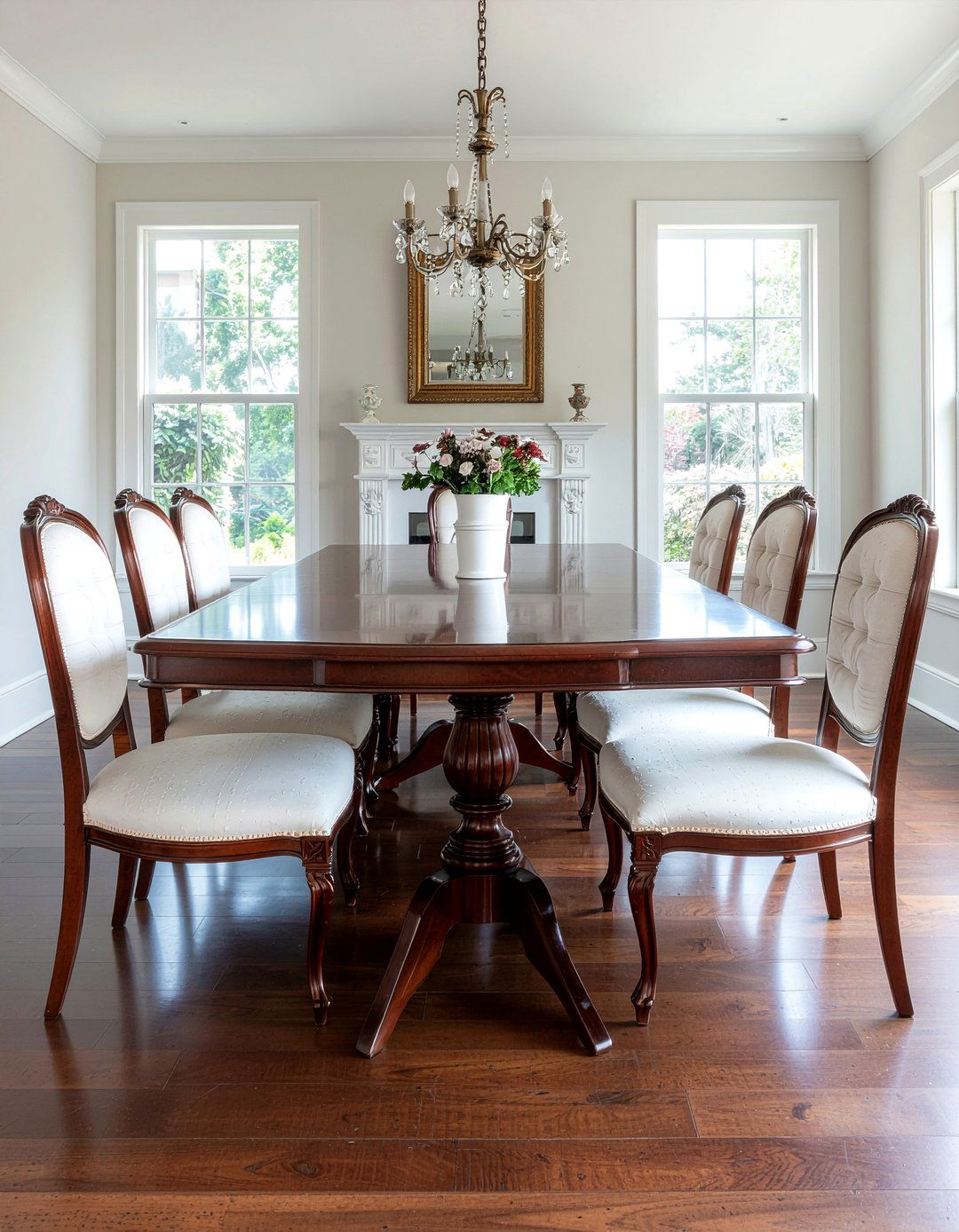 Traditional Mahogany Dining Table - 30 dining table for 8 ideas