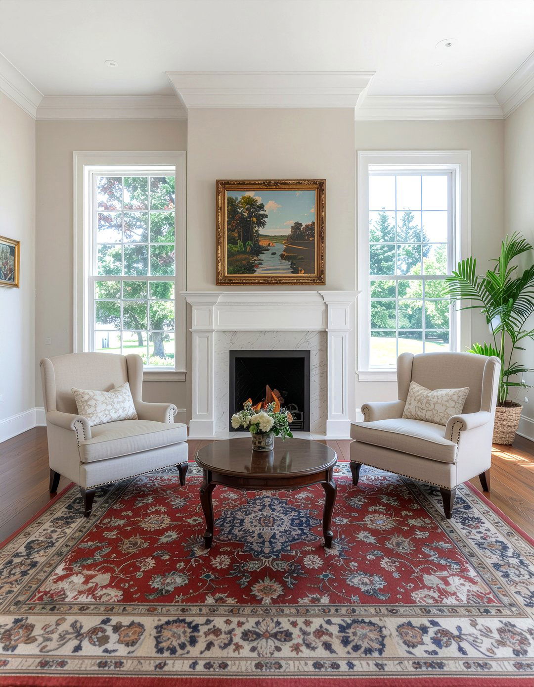 Traditional Neutral Living Room - 30 neutral living room ideas