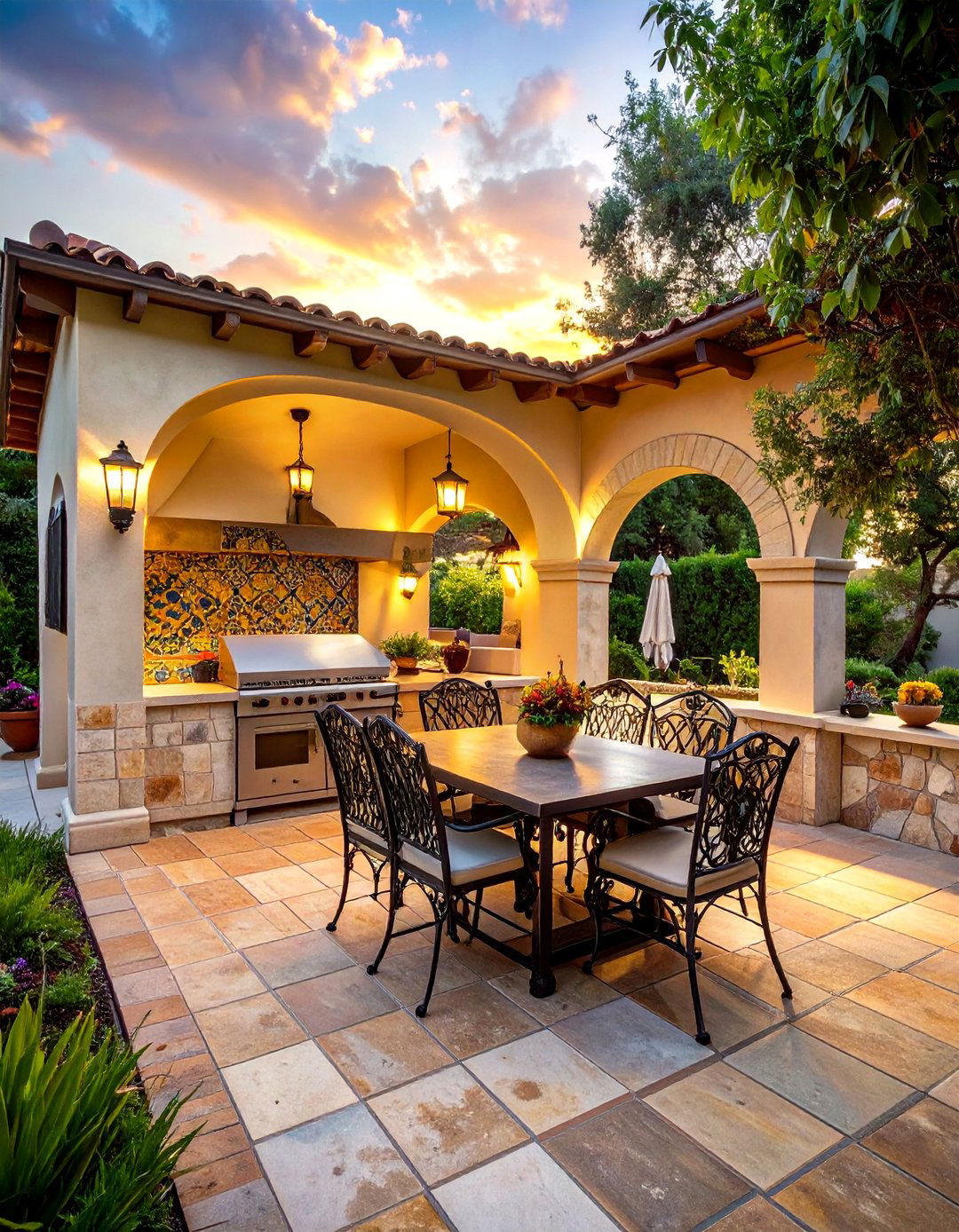 Traditional Outdoor Kitchen - 30 patio kitchen ideas