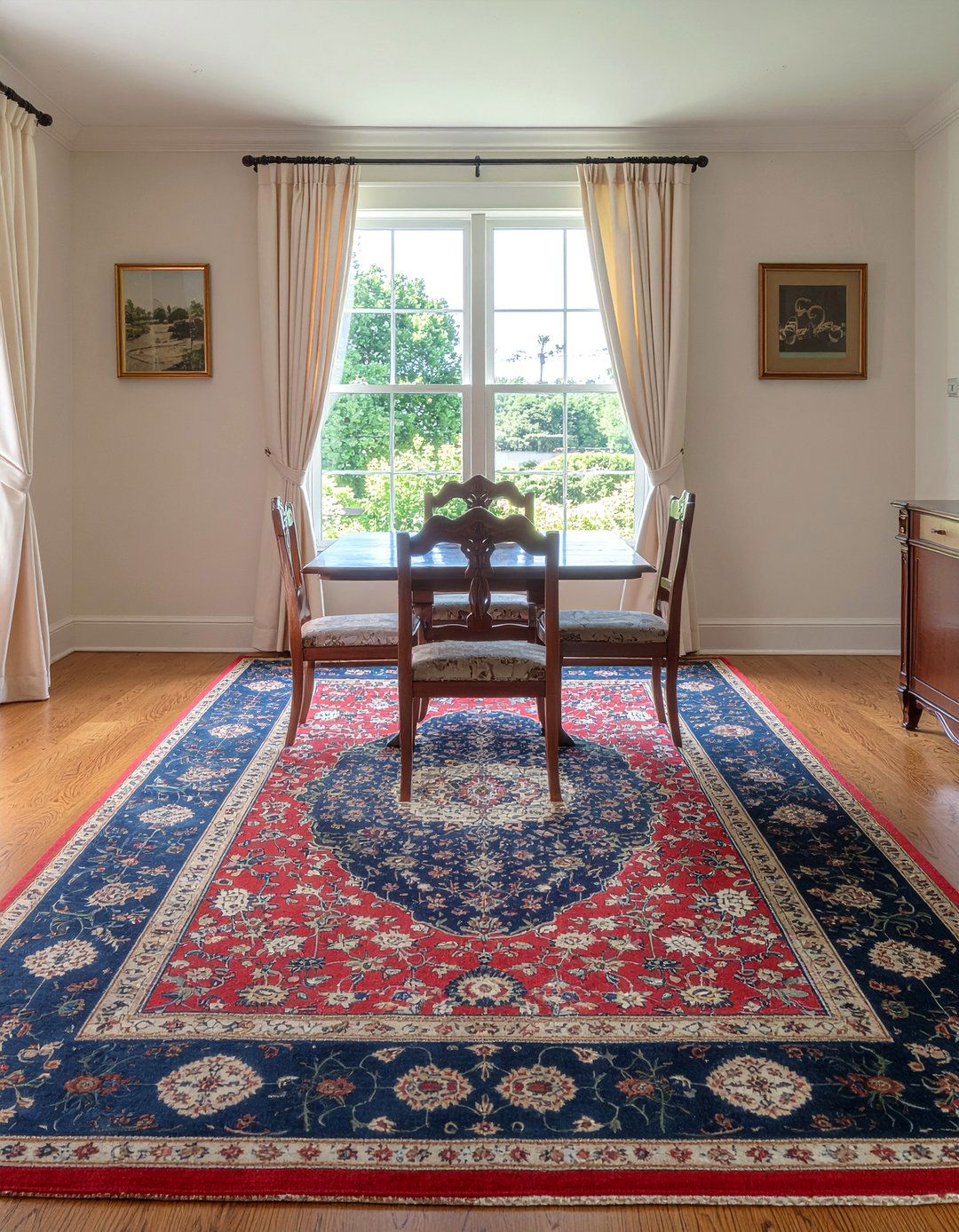 Traditional Persian Rug - 30 family heirloom dining room ideas