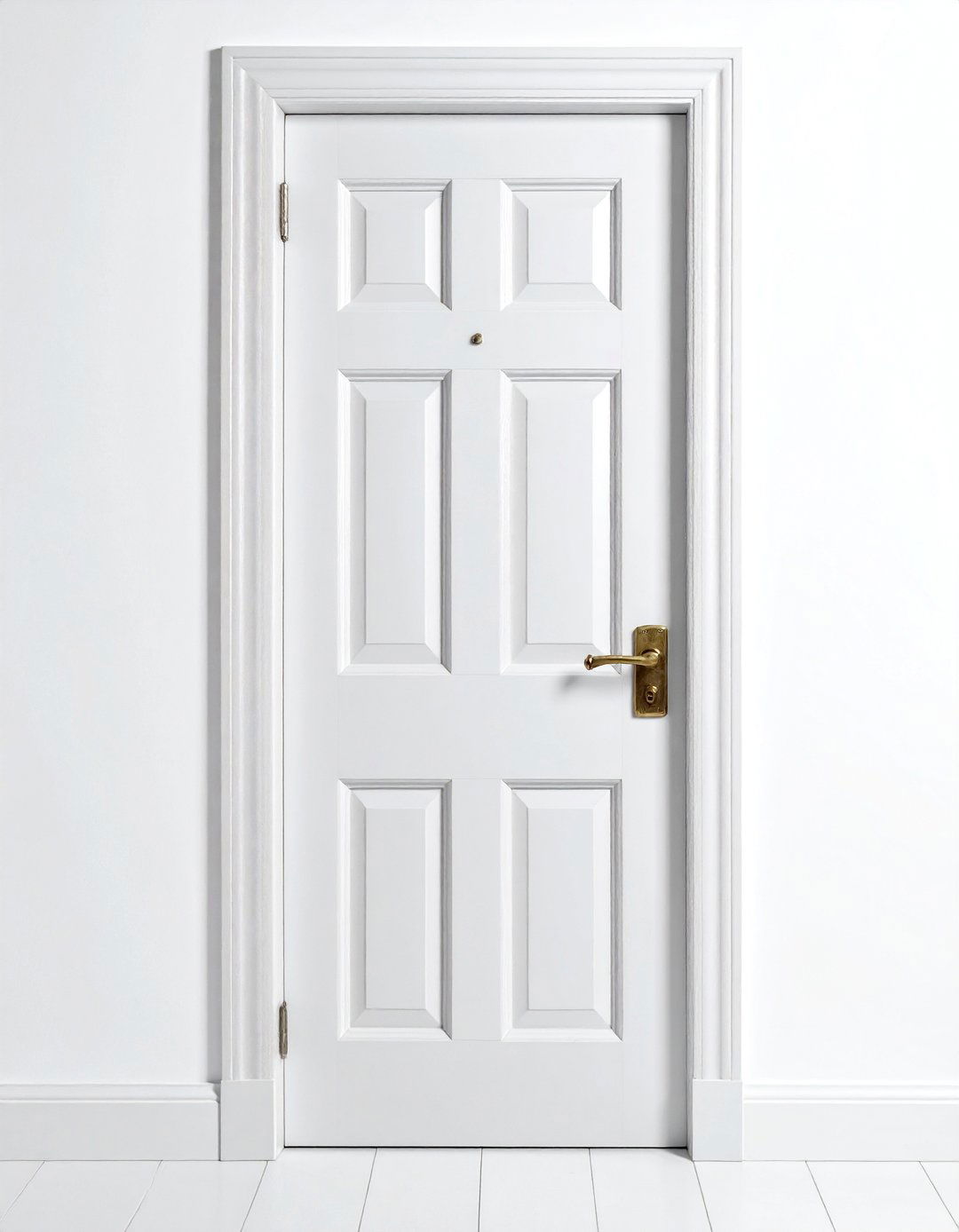 Traditional Raised Panel Door - 30 bedroom door ideas