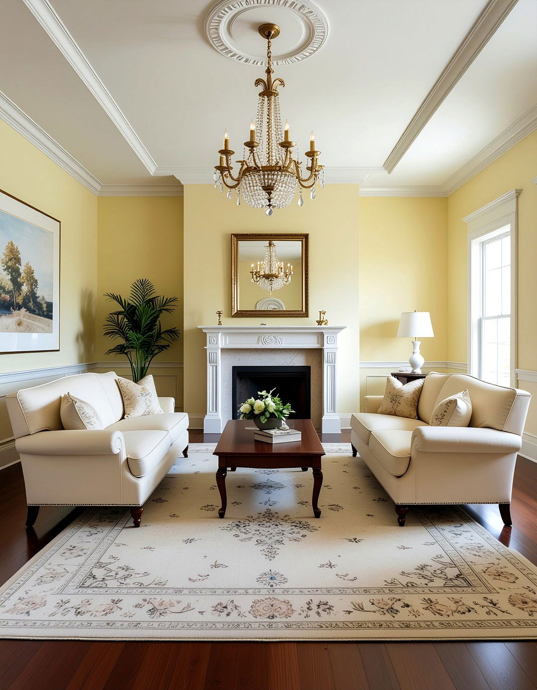 Traditional Southern Living Room - 30 Southern living room ideas