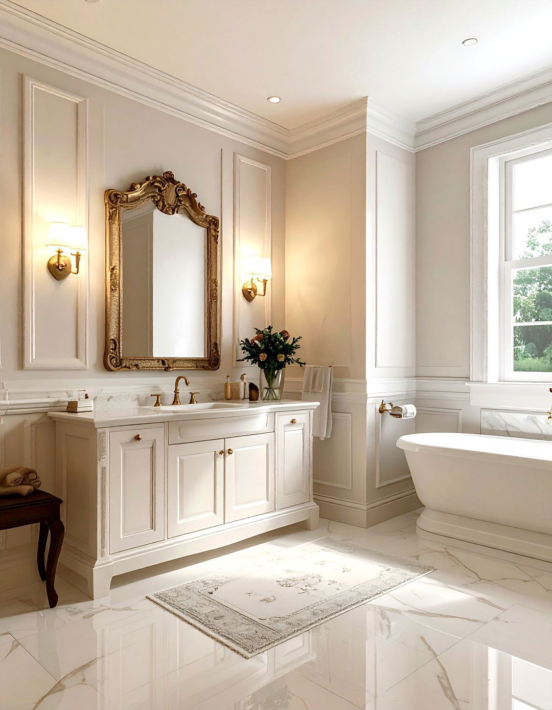 Traditional Style Bathroom - 30 model home bathroom ideas