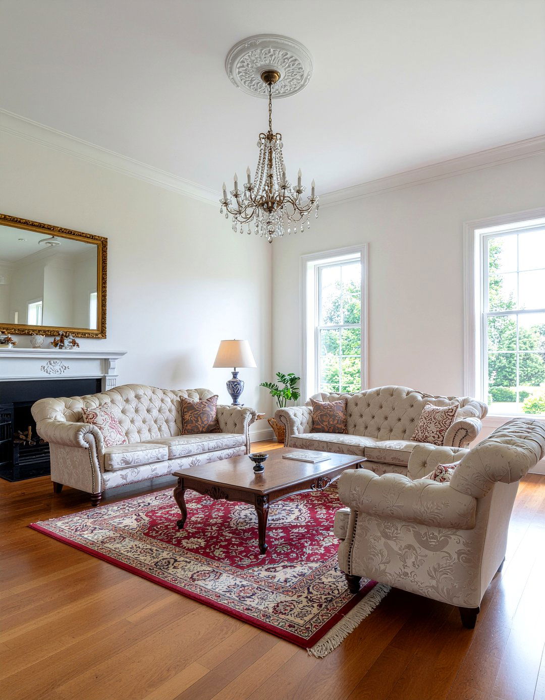 Traditional Style Living Room Seating - 30 living room sofa and loveseat ideas