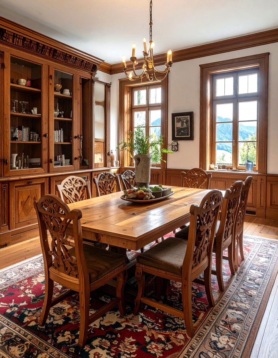 Traditional Swiss Craftsmanship - 30 Swiss dining room ideas