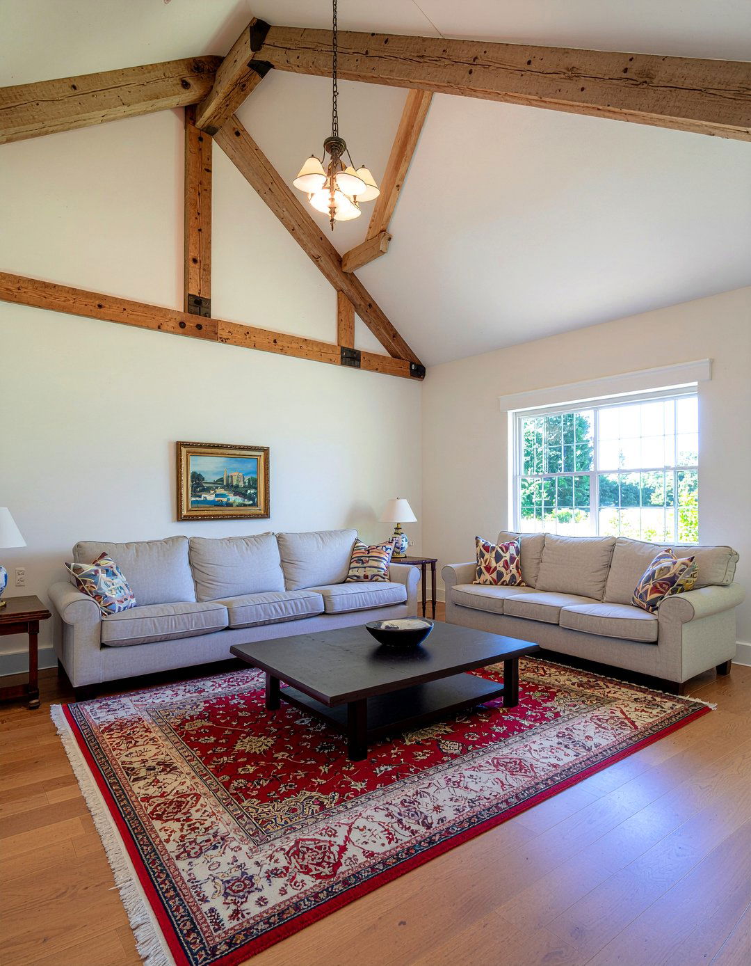 Traditional Timber Frame - 30 living room timber frame ideas
