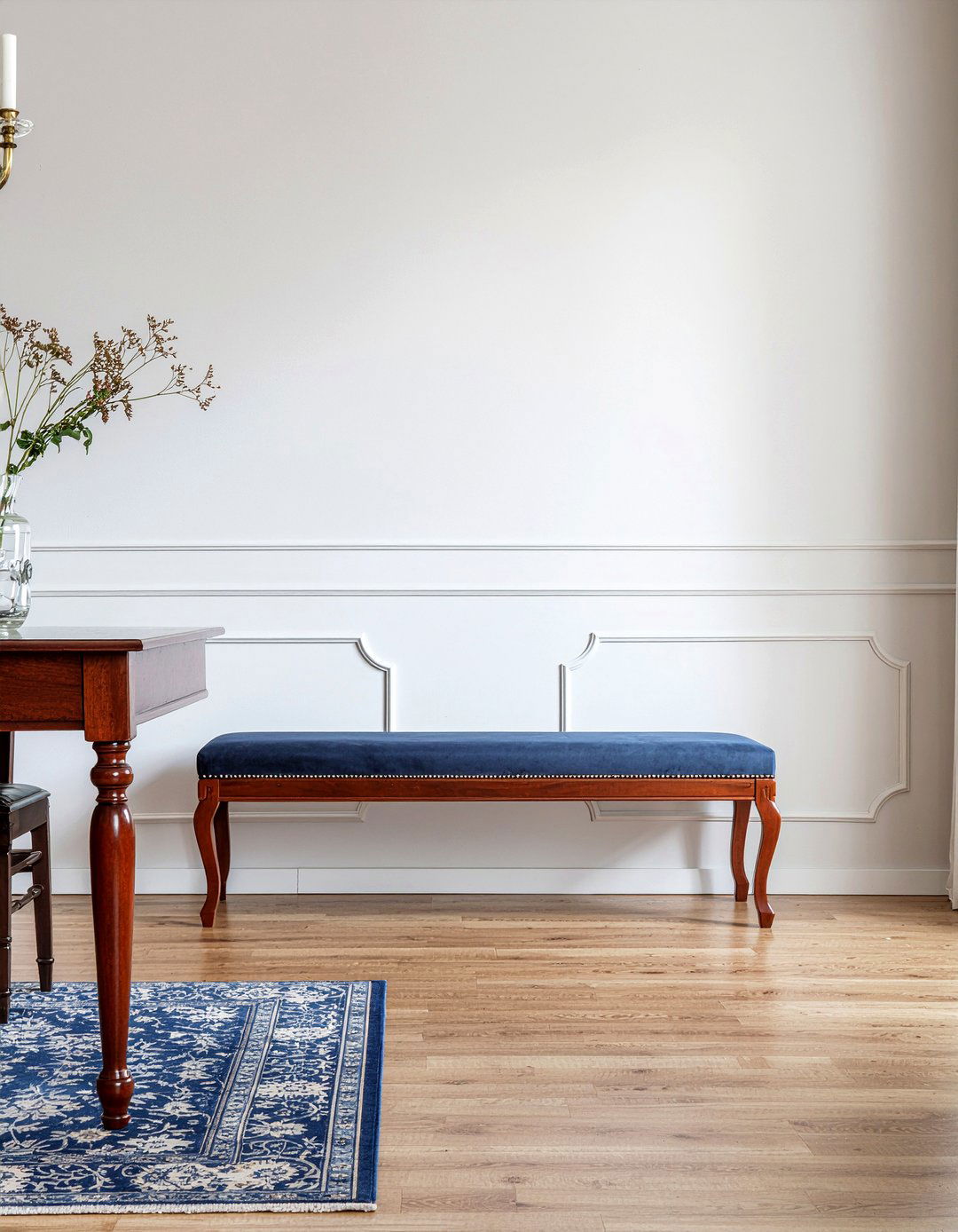 Traditional Wainscoting Bench - 30 dining room banquette ideas