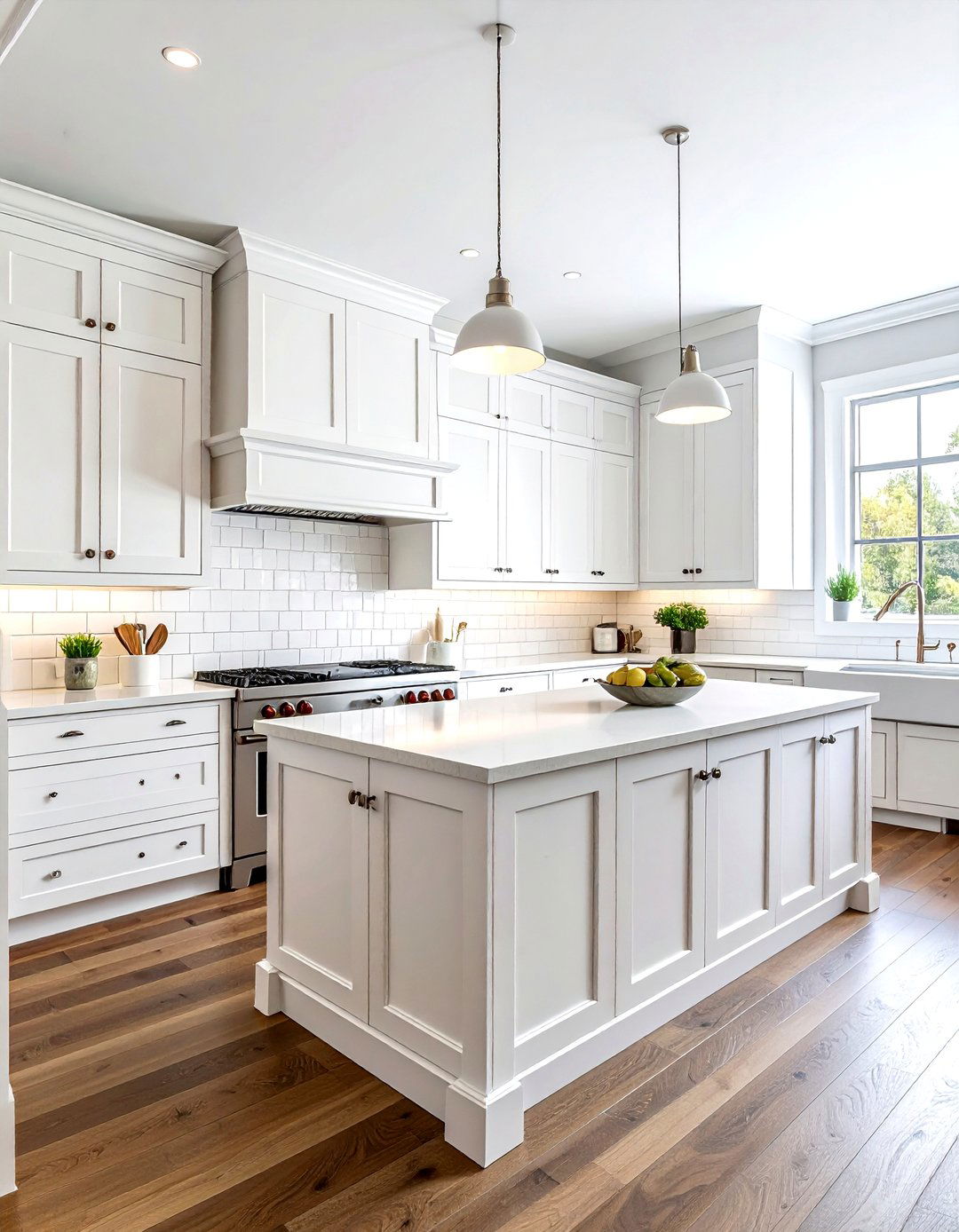 Traditional White Kitchen - 30 kitchen gut renovation ideas